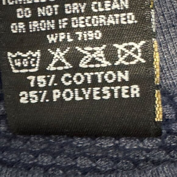 H.L. Miller Gold Montana Embroidered Navy Blue Short Sleeve T-Shirt M - Picture 5 of 8